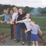 1993 mark & michele aulson family in philippines